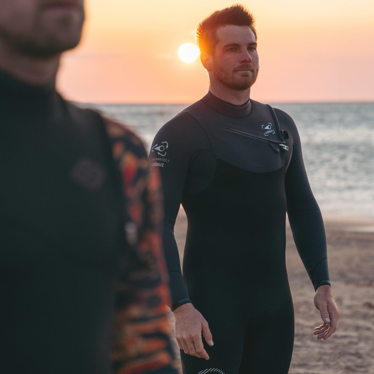 Sooruz - Mens Guru Pro 3/2 Chest Zip Wetsuit
