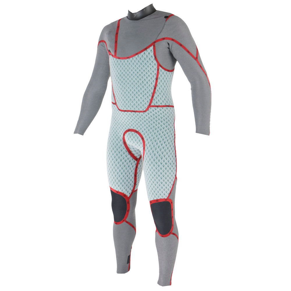 Sooruz - Guru Wind 4/3 Chest Zip Wetsuit