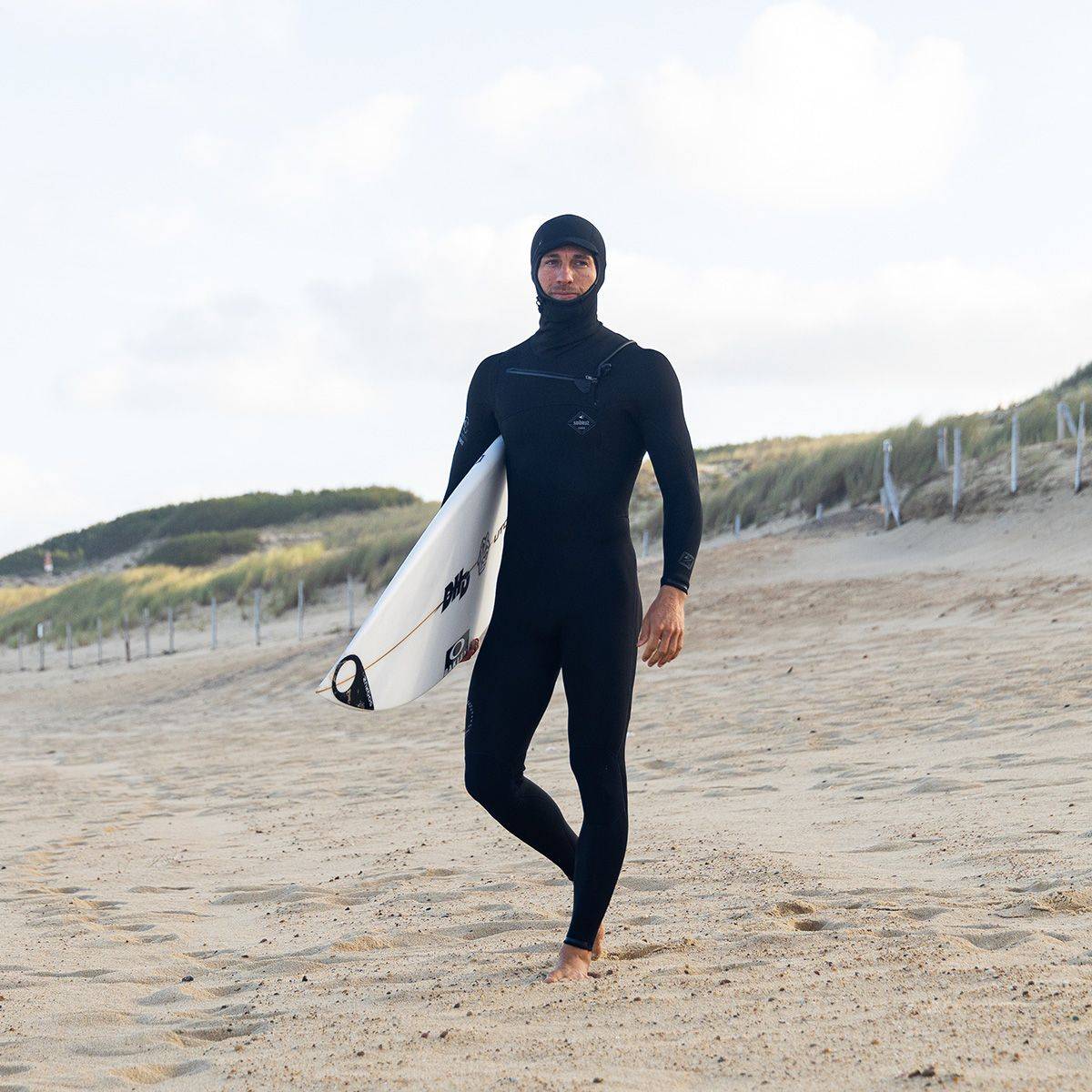 Sooruz - Fighter Hood 4/3 Chest Zip Wetsuit