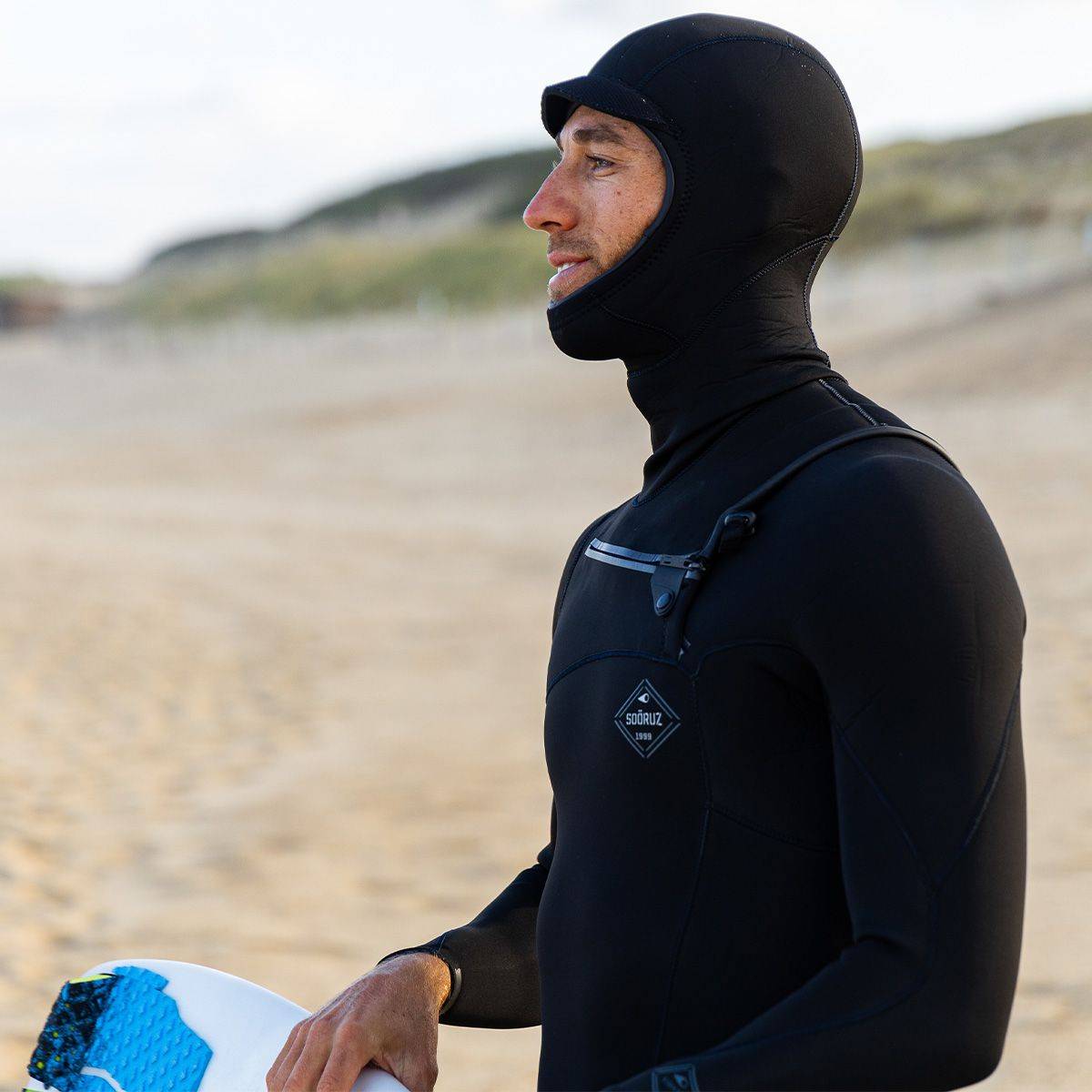 Sooruz - Fighter Hood 4/3 Chest Zip Wetsuit
